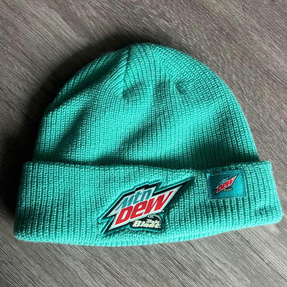 Mountain Dew Baja Blast 20th Anniversary Beanie